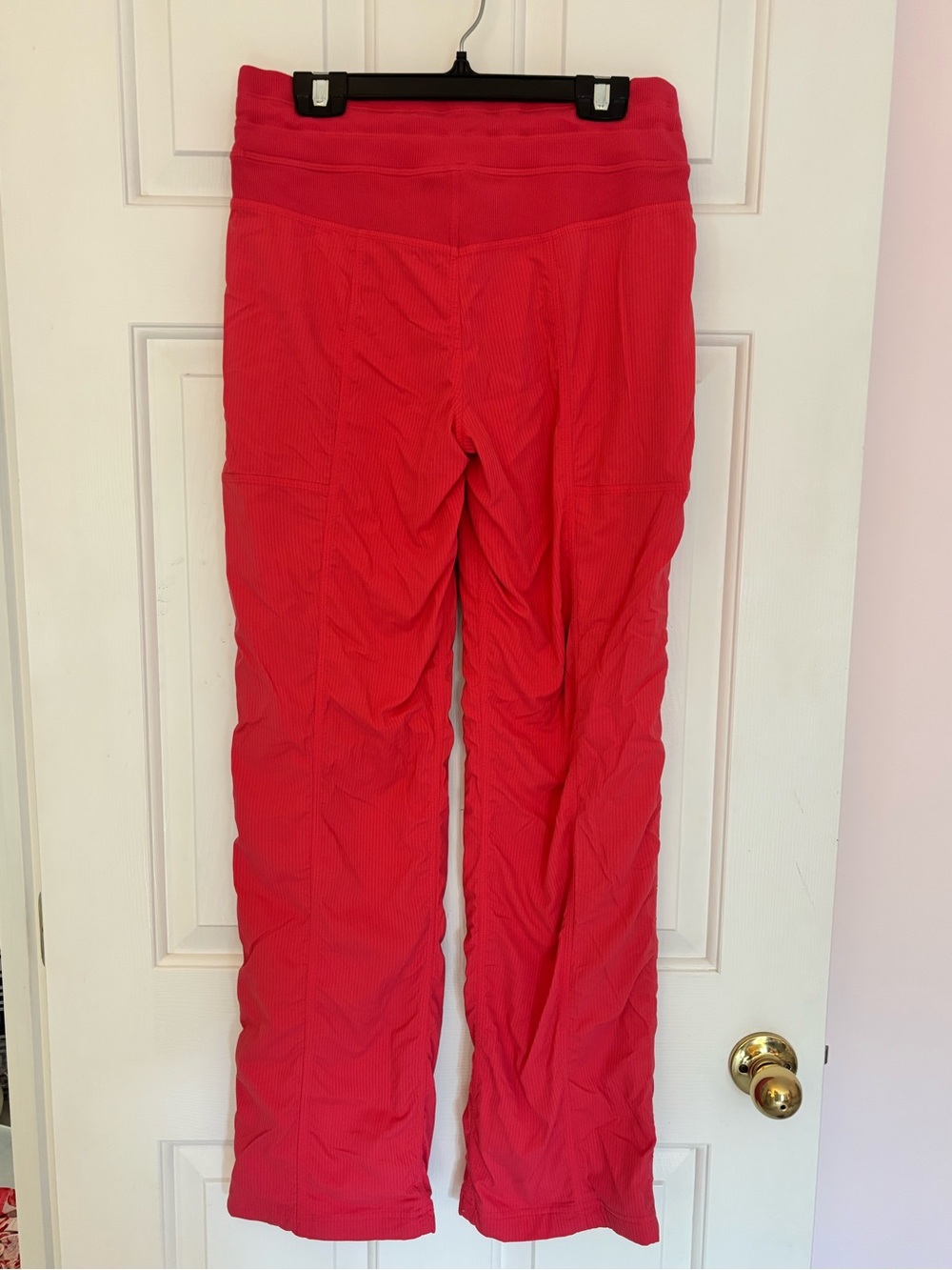 Lululemon Dance Studio Pant Red Size 6 Lightweight Athletic Jogger Casual - Picture 2 of 6
